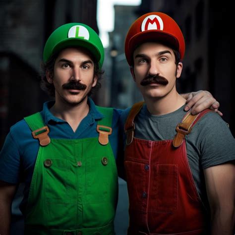 luigi mario bros|mario and luigi real life.